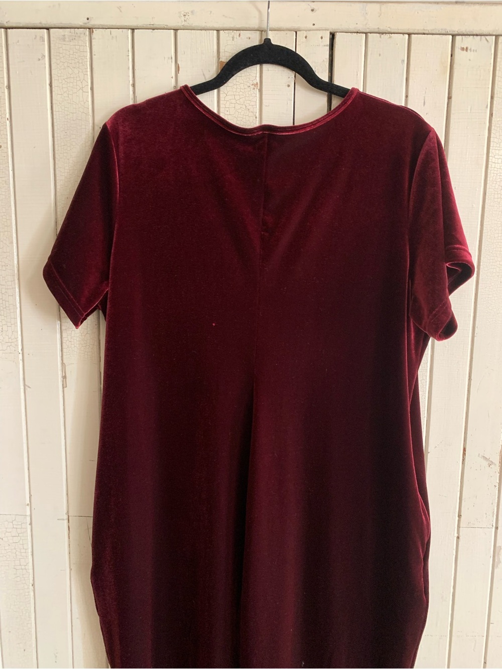 Smash & Tess Velvet Sunday Romper Merry Merlot Size XL - Picture 7 of 8